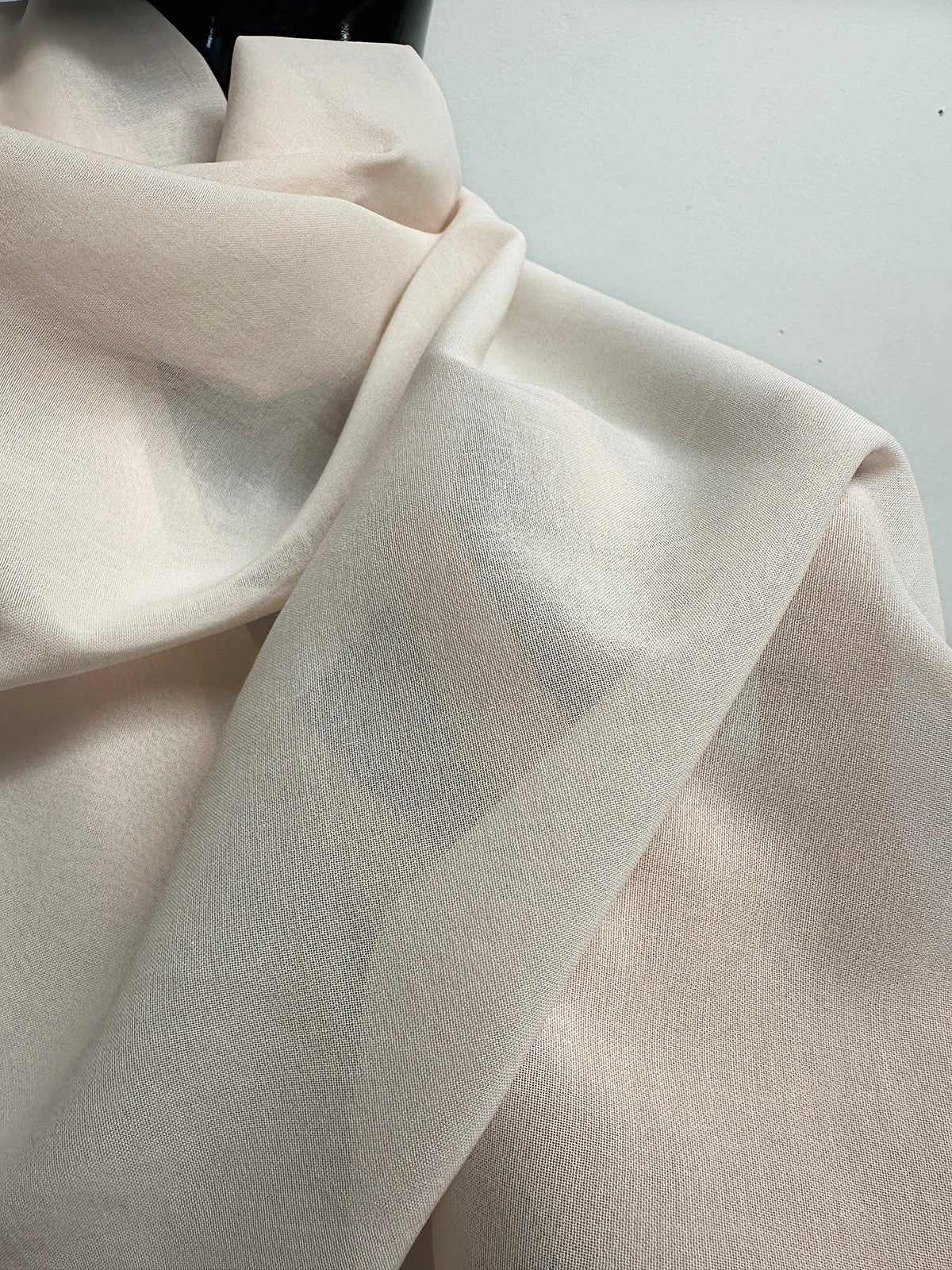 Exceptional Powder Pink Cotton Voile Almost Gauze - L'Etoffe Fabrics LLC