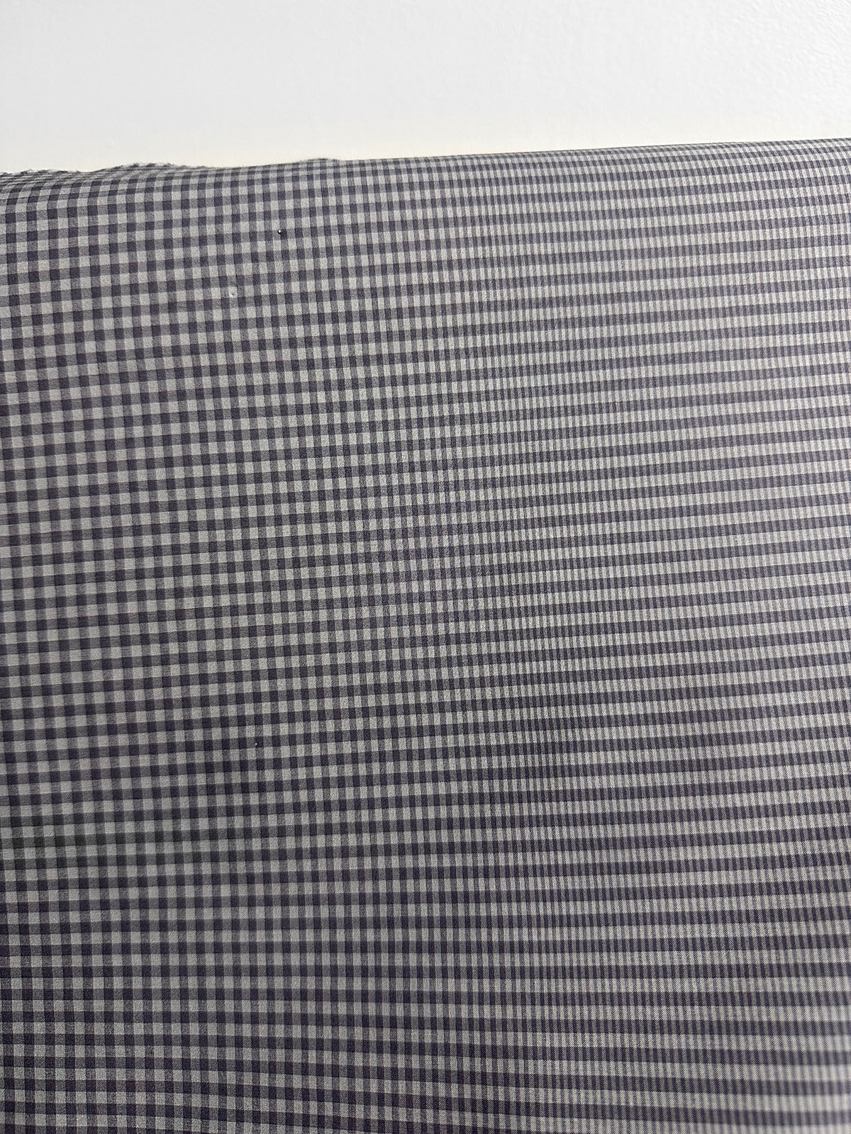 Fading Gingham Cotton Panel - L'Etoffe Fabrics LLC