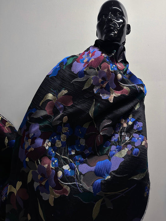 Garden Party After Dark Jacquard - L'Etoffe Fabrics LLC