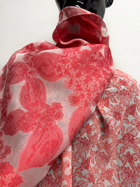 Garden Party Hydrangea Silk Organza Jacquard - L'Etoffe Fabrics LLC