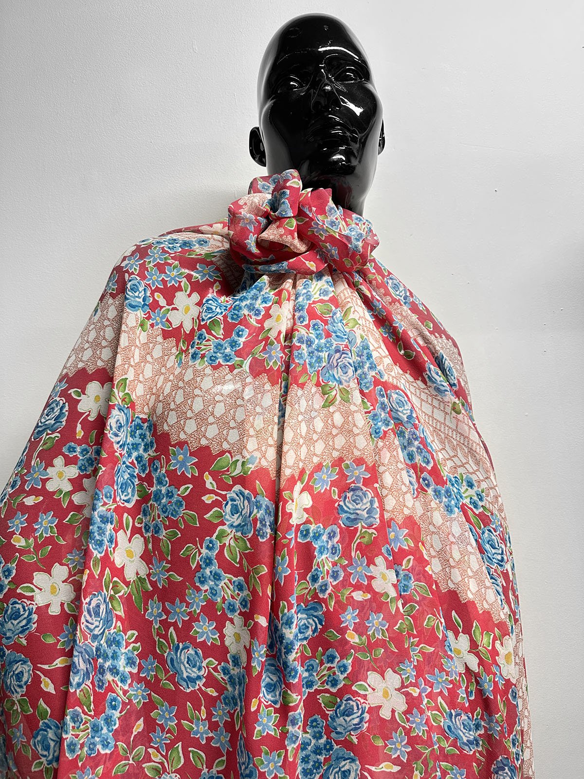 Garden Party Tiered Floral Georgette - L'Etoffe Fabrics LLC