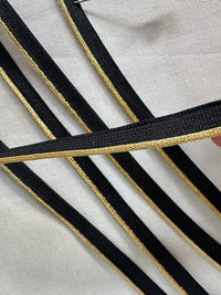 Gold Metallic Piping - L'Etoffe Fabrics LLC