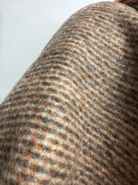 Graphic Double Faced Wool Felted Coating - L'Etoffe Fabrics LLC