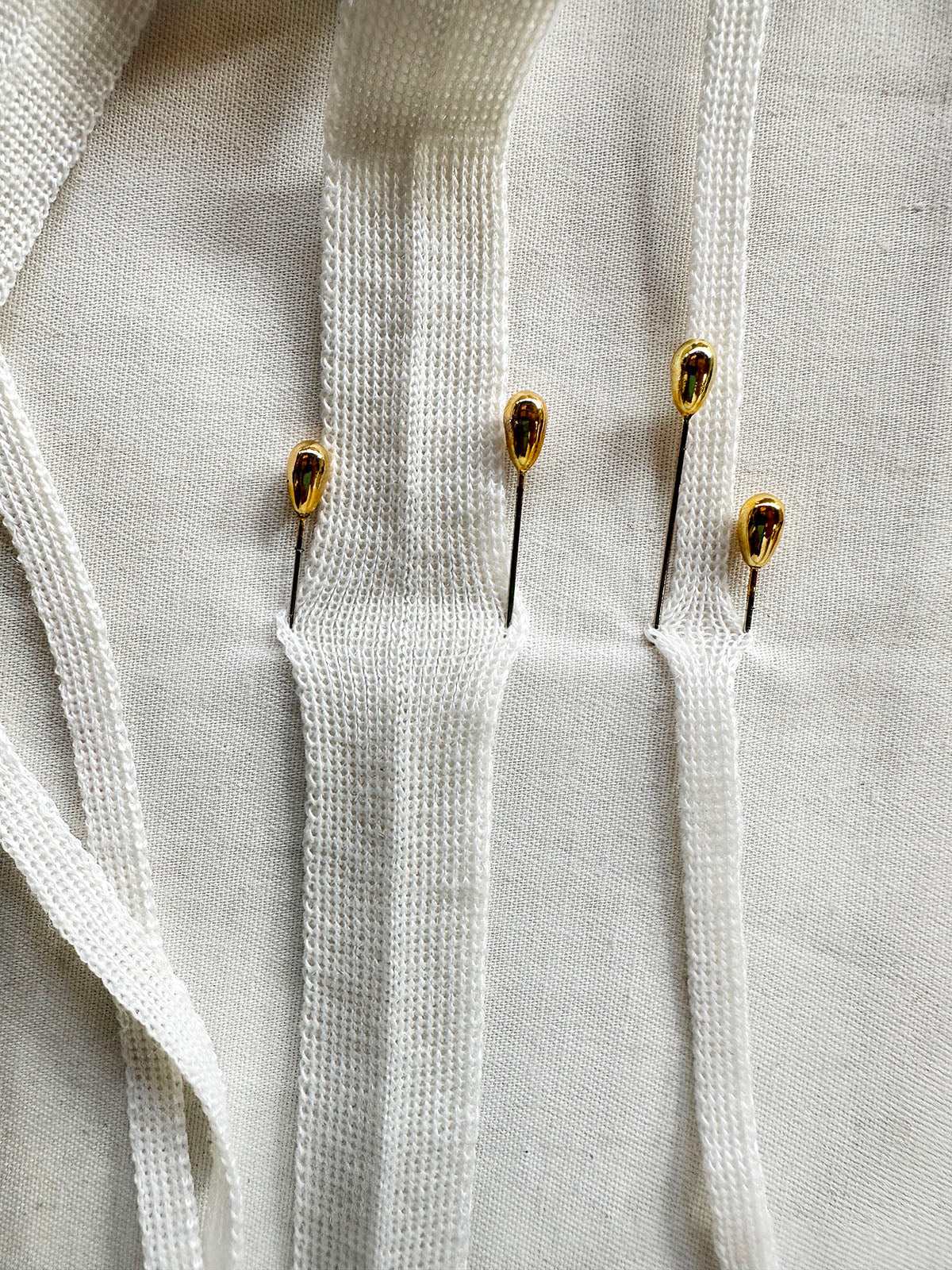 Griege Wool Knit Binder - L'Etoffe Fabrics LLC