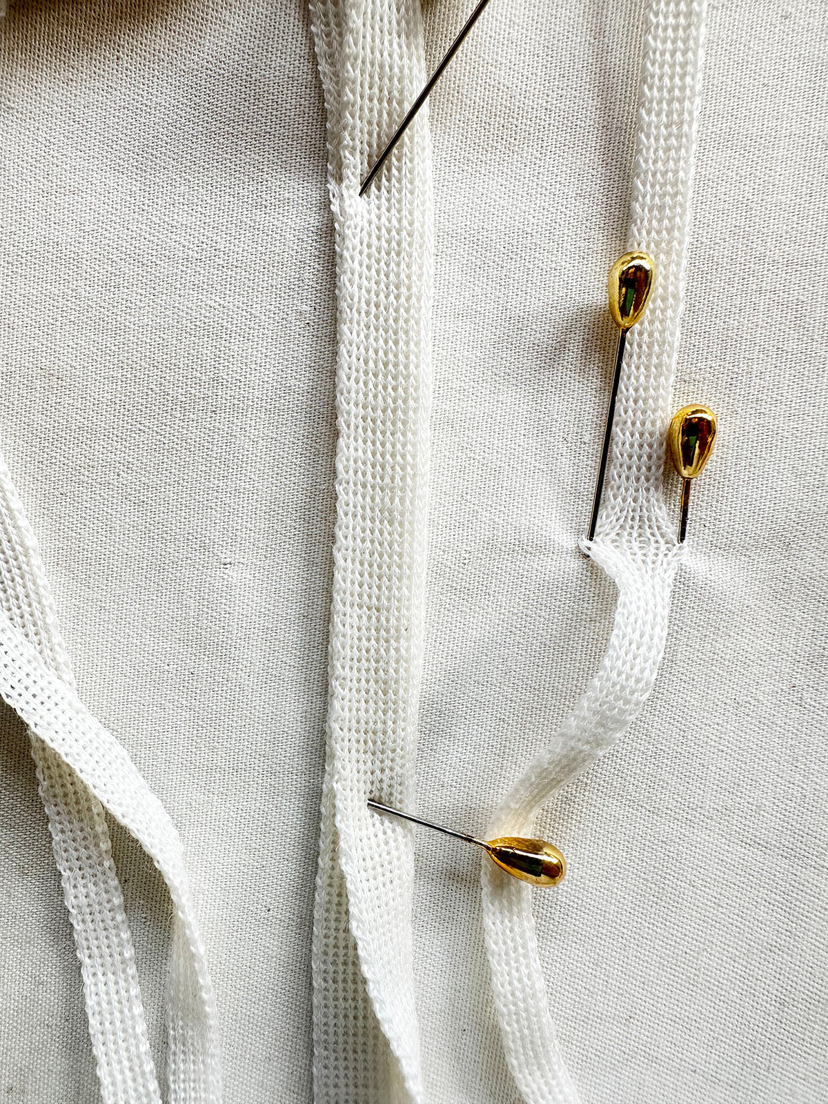 Griege Wool Knit Binder - L'Etoffe Fabrics LLC