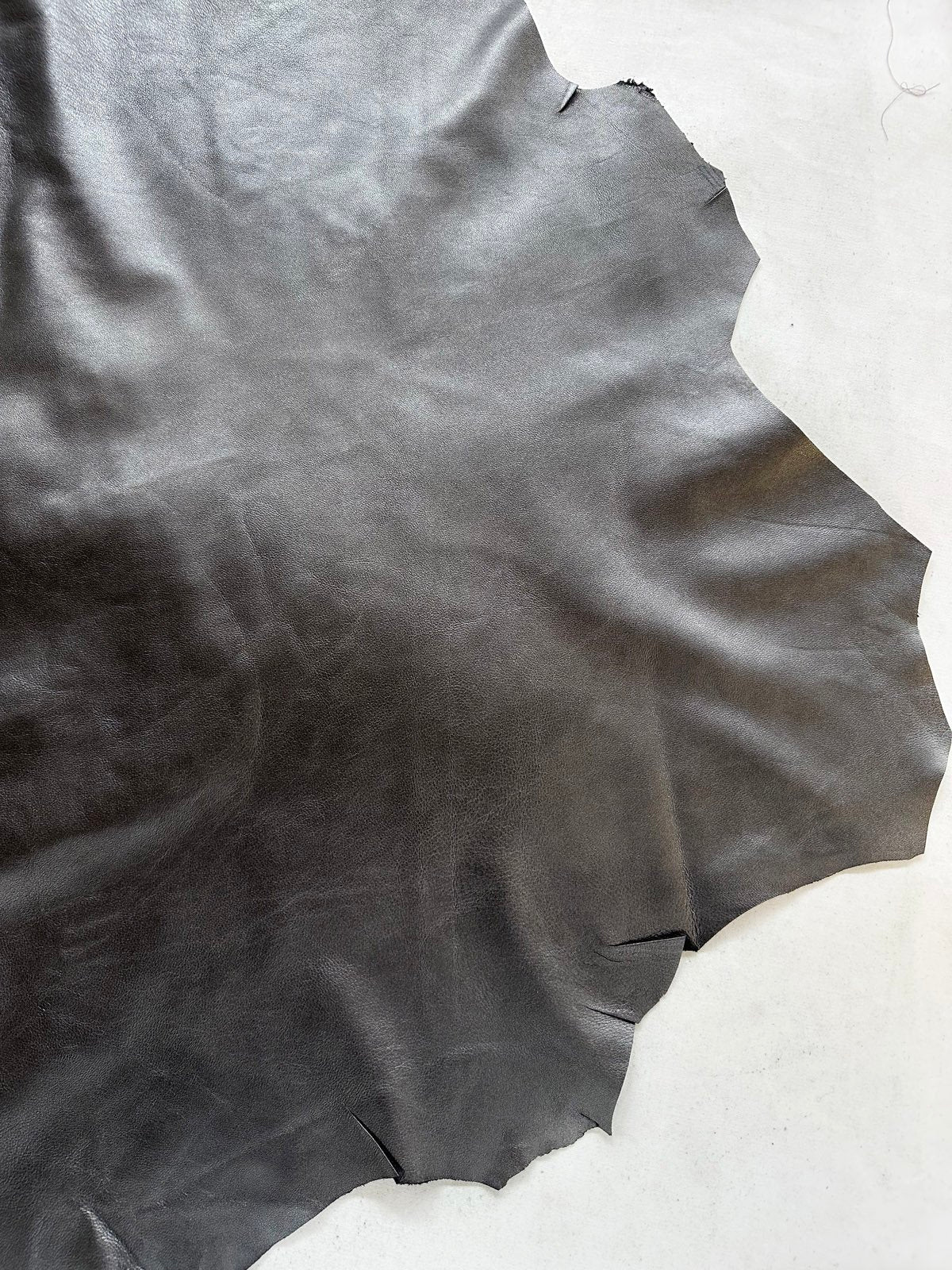 Gunmetal Lambskins - L'Etoffe Fabrics LLC