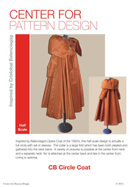 Half Scale CB Circle Coat Download - L'Etoffe Fabrics LLC