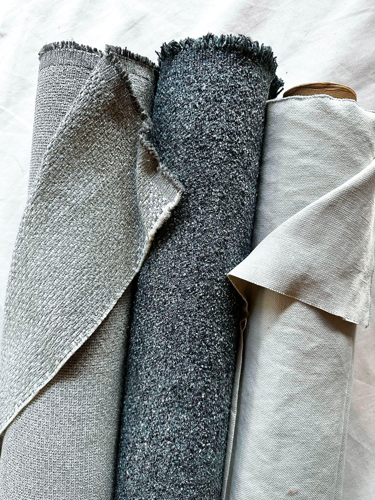 Home: Sea Foam Small Rolls - L'Etoffe Fabrics LLC