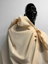 Italian Beige Extra Special Voile - L'Etoffe Fabrics LLC