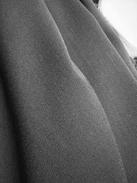 Italian Black Cotton Twill Challis - L'Etoffe Fabrics LLC