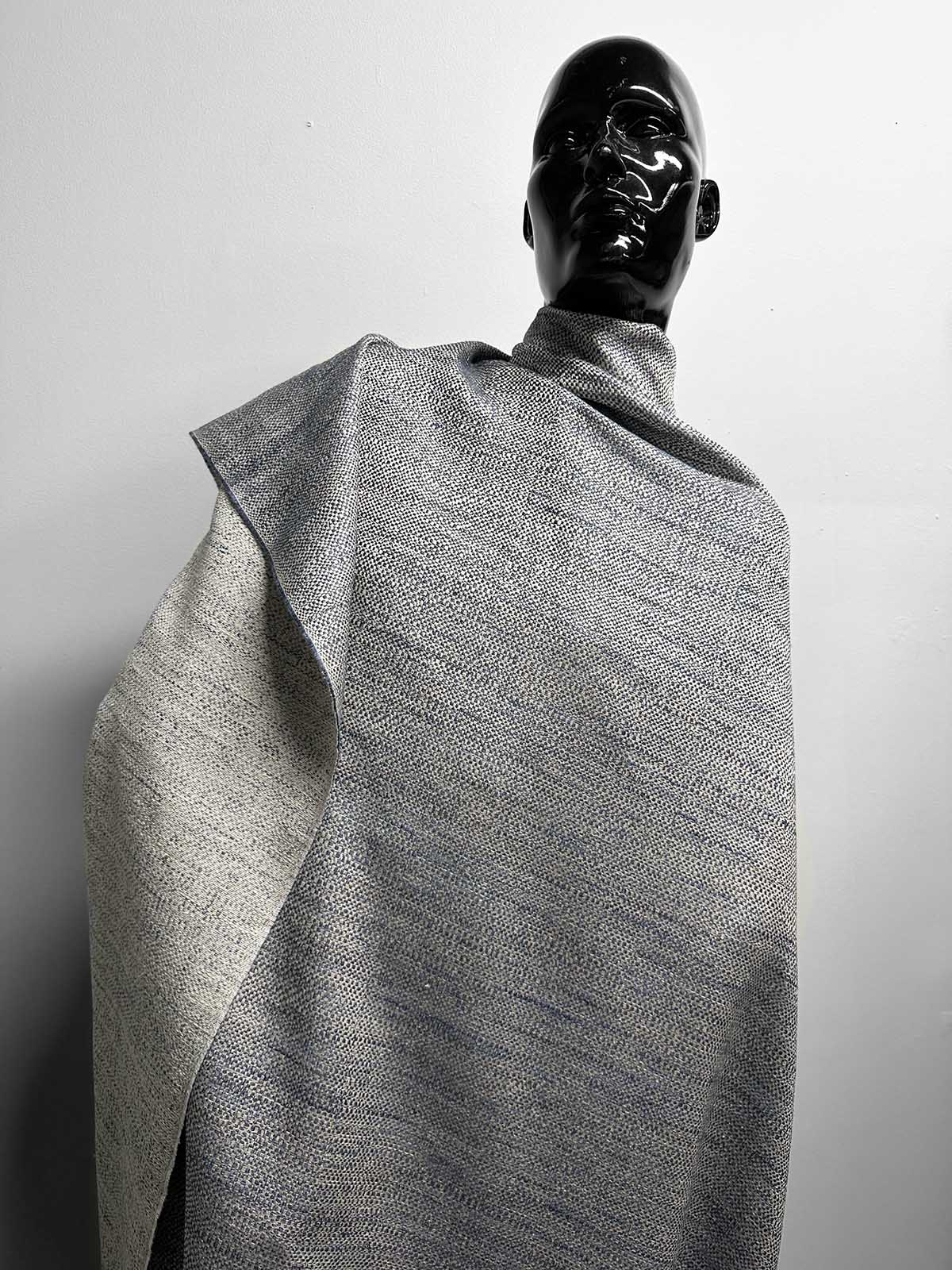 Italian Blend Understated Weave Interest Suiting Fabric - L'Etoffe Fabrics LLC