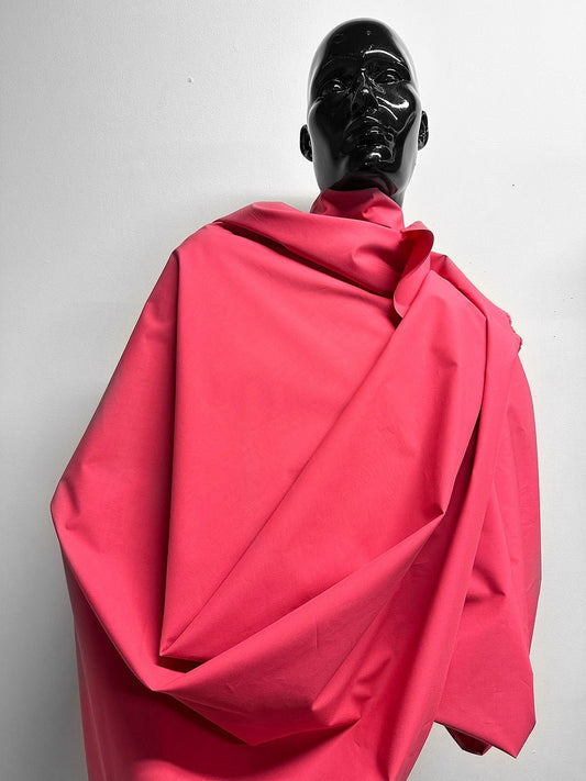 Italian Borlotti Pink Luxury Cotton Shirting - L'Etoffe Fabrics LLC