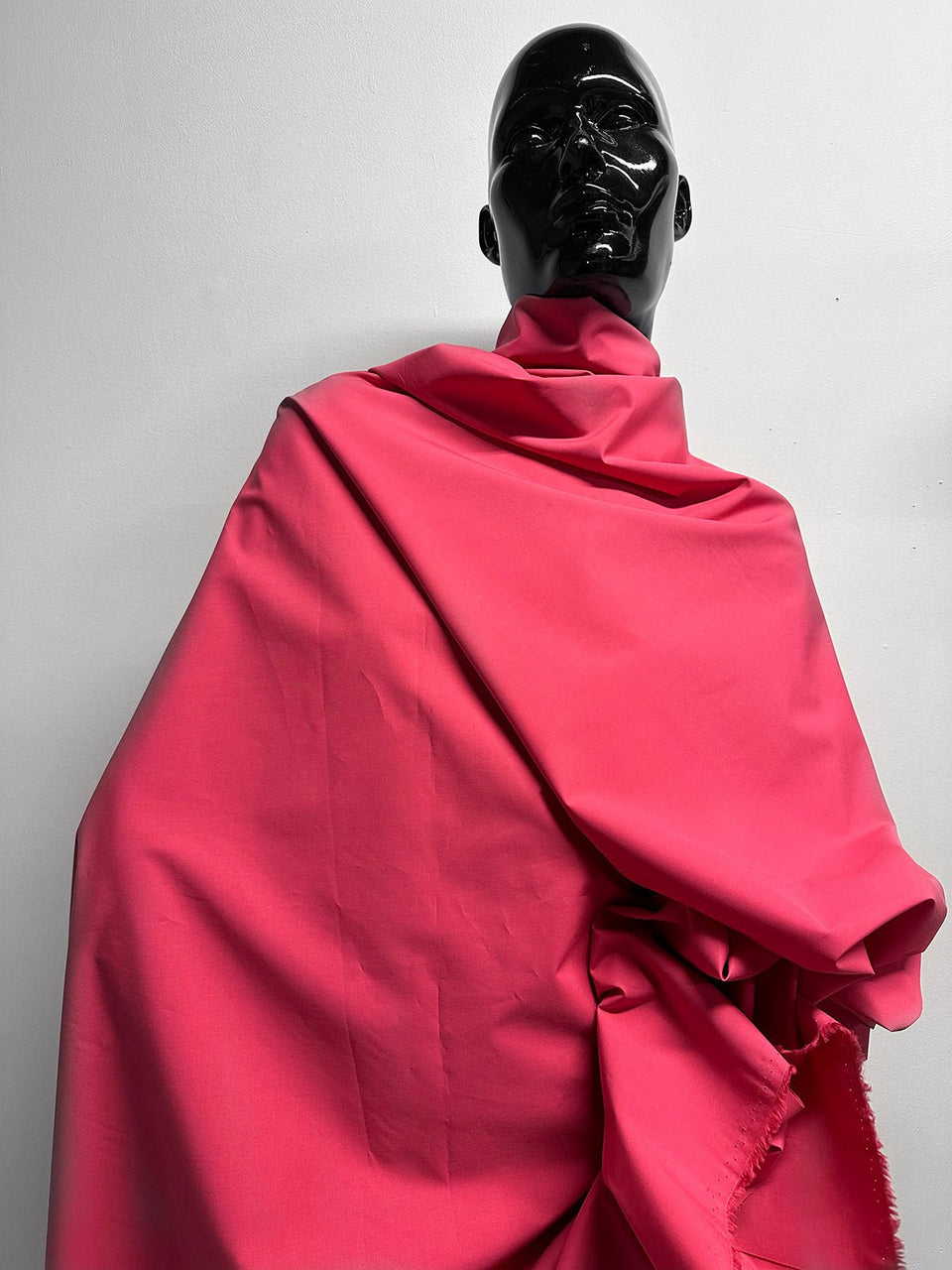 Italian Borlotti Pink Luxury Cotton Shirting - L'Etoffe Fabrics LLC