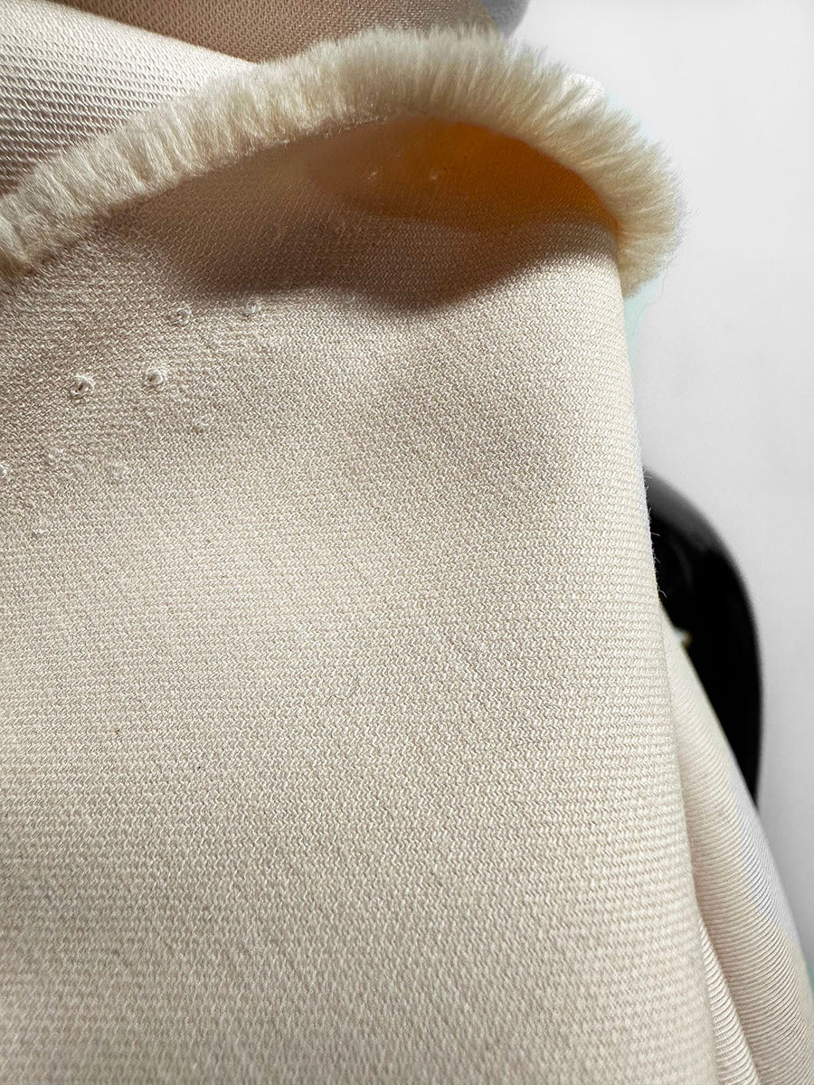 Italian Brushed Cotton Heavy Suiting in Petal - L'Etoffe Fabrics LLC