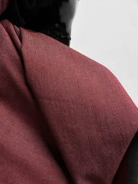 Italian Burgundy Lightweight Denim - L'Etoffe Fabrics LLC