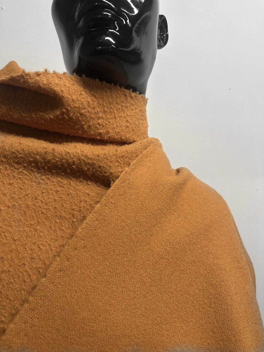 Italian Casentino Wool in Gold - L'Etoffe Fabrics LLC