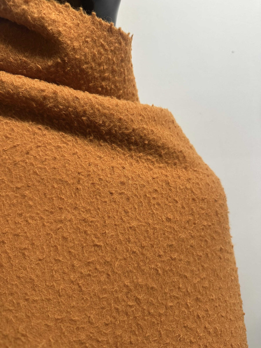 Italian Casentino Wool in Gold - L'Etoffe Fabrics LLC