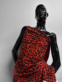 Italian Cheetah Print Swim Suit Fabric - L'Etoffe Fabrics LLC