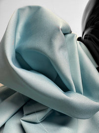 Italian China Blue Refined Cotton Twill - L'Etoffe Fabrics LLC
