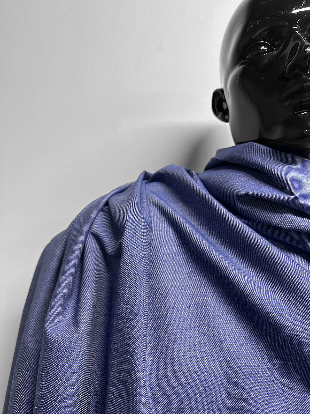 Italian Cobalt Lightweight Denim - L'Etoffe Fabrics LLC