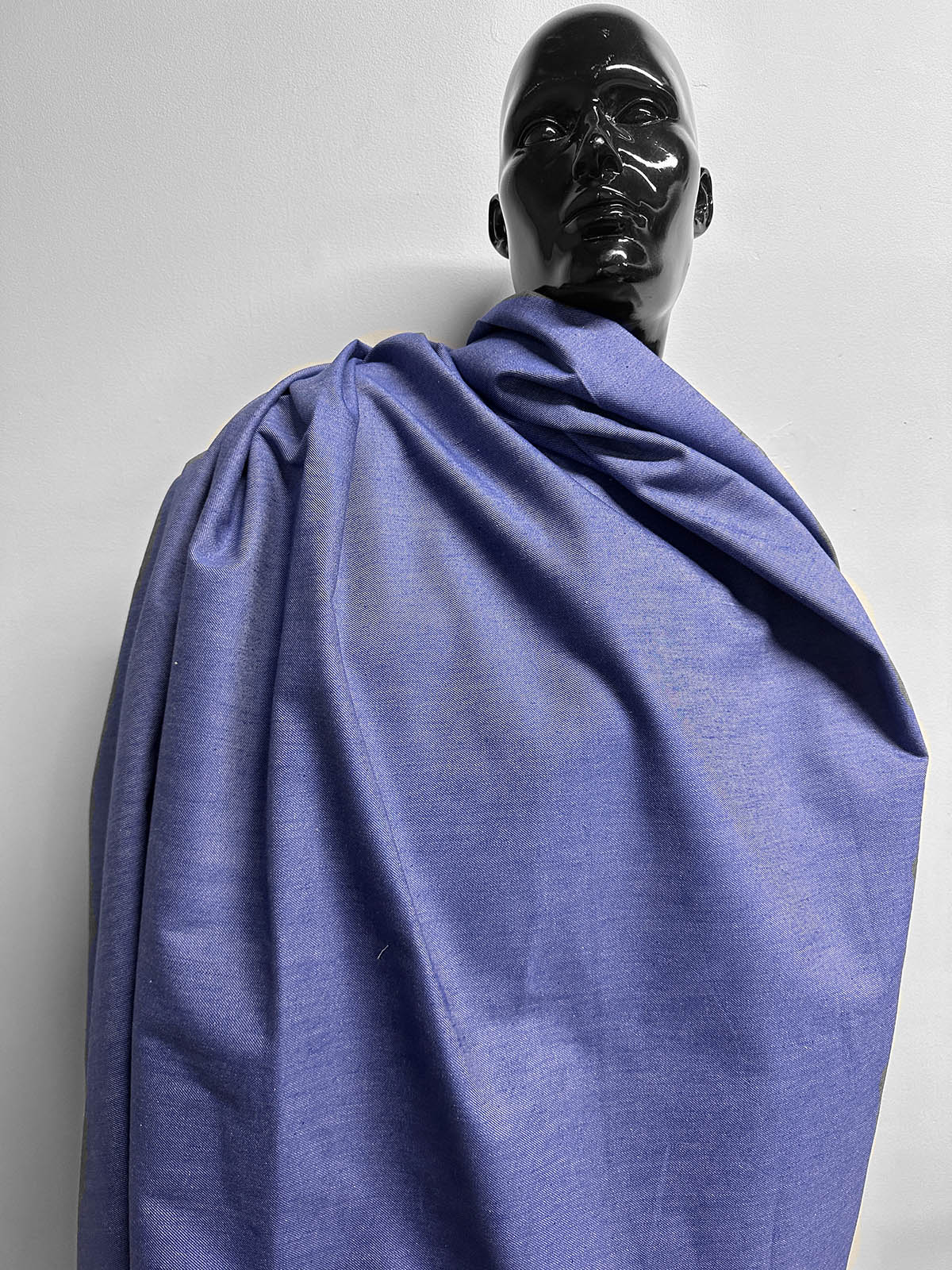 Italian Cobalt Lightweight Denim - L'Etoffe Fabrics LLC