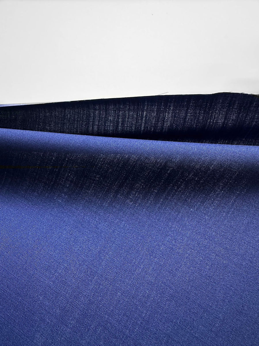Italian Cool Tropical Royal Tropical Wool - L'Etoffe Fabrics LLC