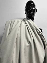 Italian Cotton Moleskin in Marble - L'Etoffe Fabrics LLC