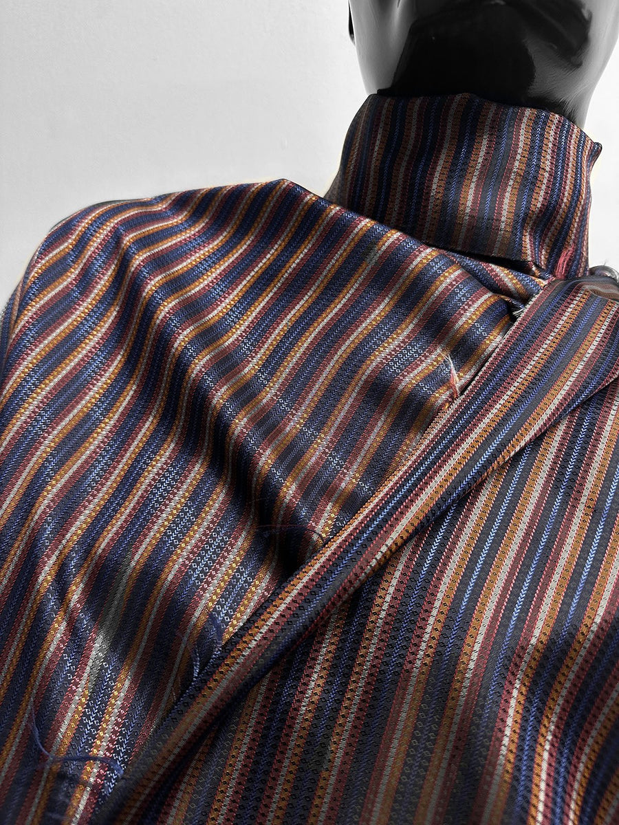 Italian Cupro Diamond Jacquard Lining - L'Etoffe Fabrics LLC