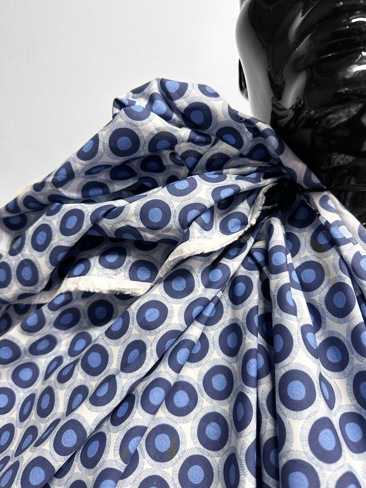 Italian Designer Dots Cotton Shirting Print - L'Etoffe Fabrics LLC