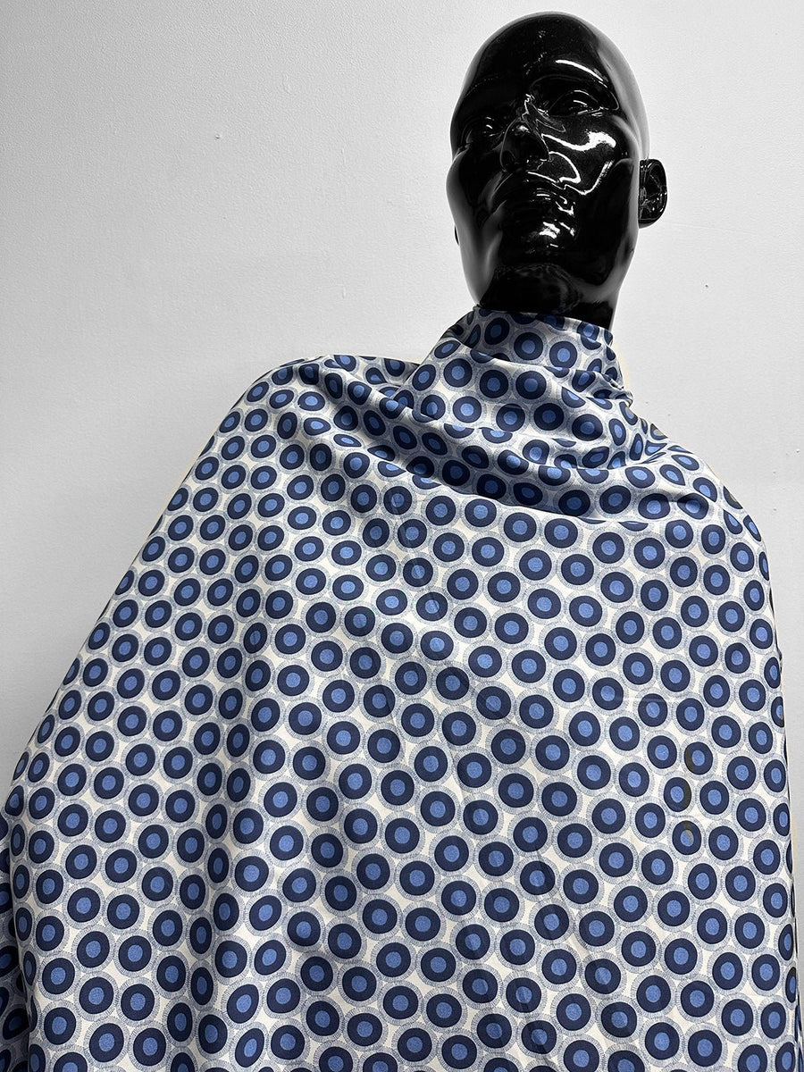 Italian Designer Dots Cotton Shirting Print - L'Etoffe Fabrics LLC