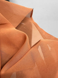 Italian Designer Extra Special Finish Cotton Fashion Organdy - Melon - L'Etoffe Fabrics LLC