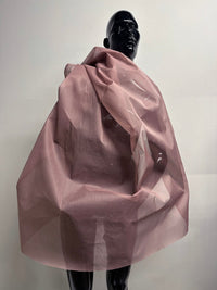 Italian Designer Mauve Cotton Organdy - L'Etoffe Fabrics LLC