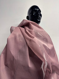 Italian Designer Mauve Cotton Organdy - L'Etoffe Fabrics LLC