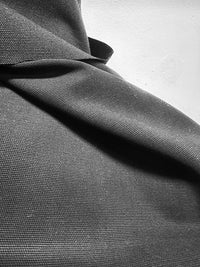Italian Designer Soft Brushed Black Canvas Pant Weight - L'Etoffe Fabrics LLC