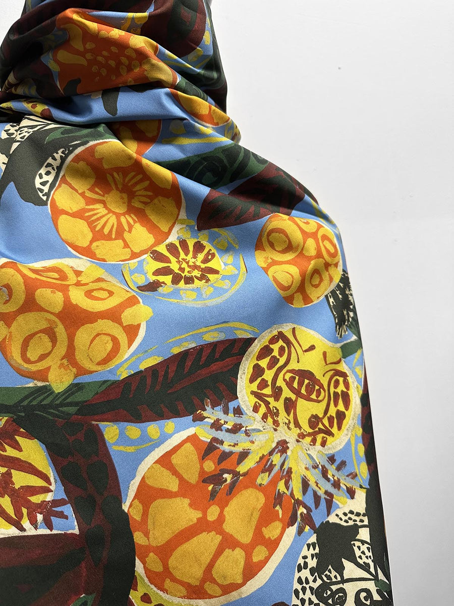 Italian Designer Tropicale Cotton Print - L'Etoffe Fabrics LLC