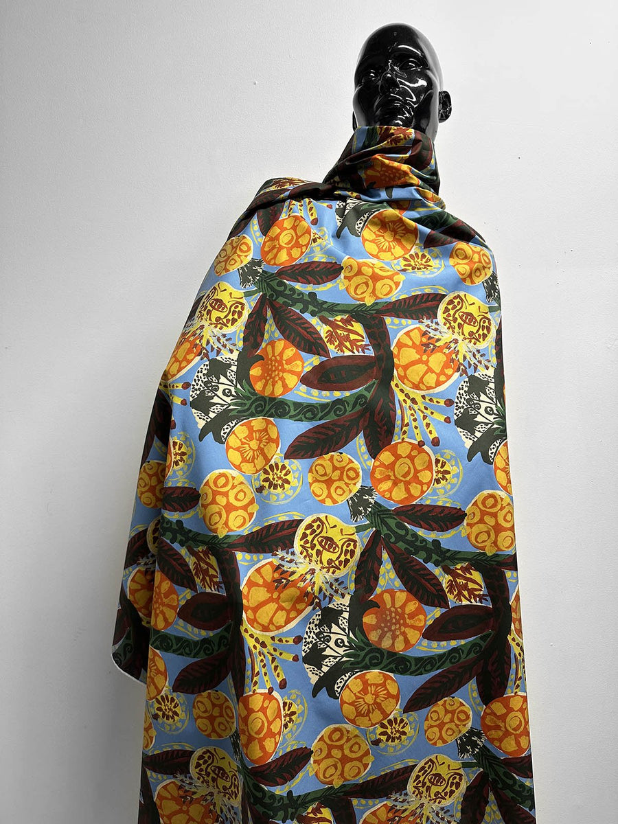 Italian Designer Tropicale Cotton Print - L'Etoffe Fabrics LLC