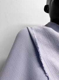 Italian Double Faced Crepe Flannel Wool in Iceberg - L'Etoffe Fabrics LLC