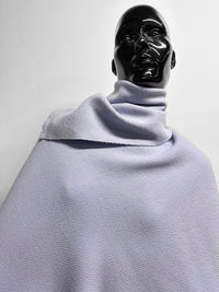 Italian Double Faced Crepe Flannel Wool in Iceberg - L'Etoffe Fabrics LLC