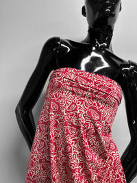 Italian Eastern Inspired Print Swimsuit Fabric - L'Etoffe Fabrics LLC