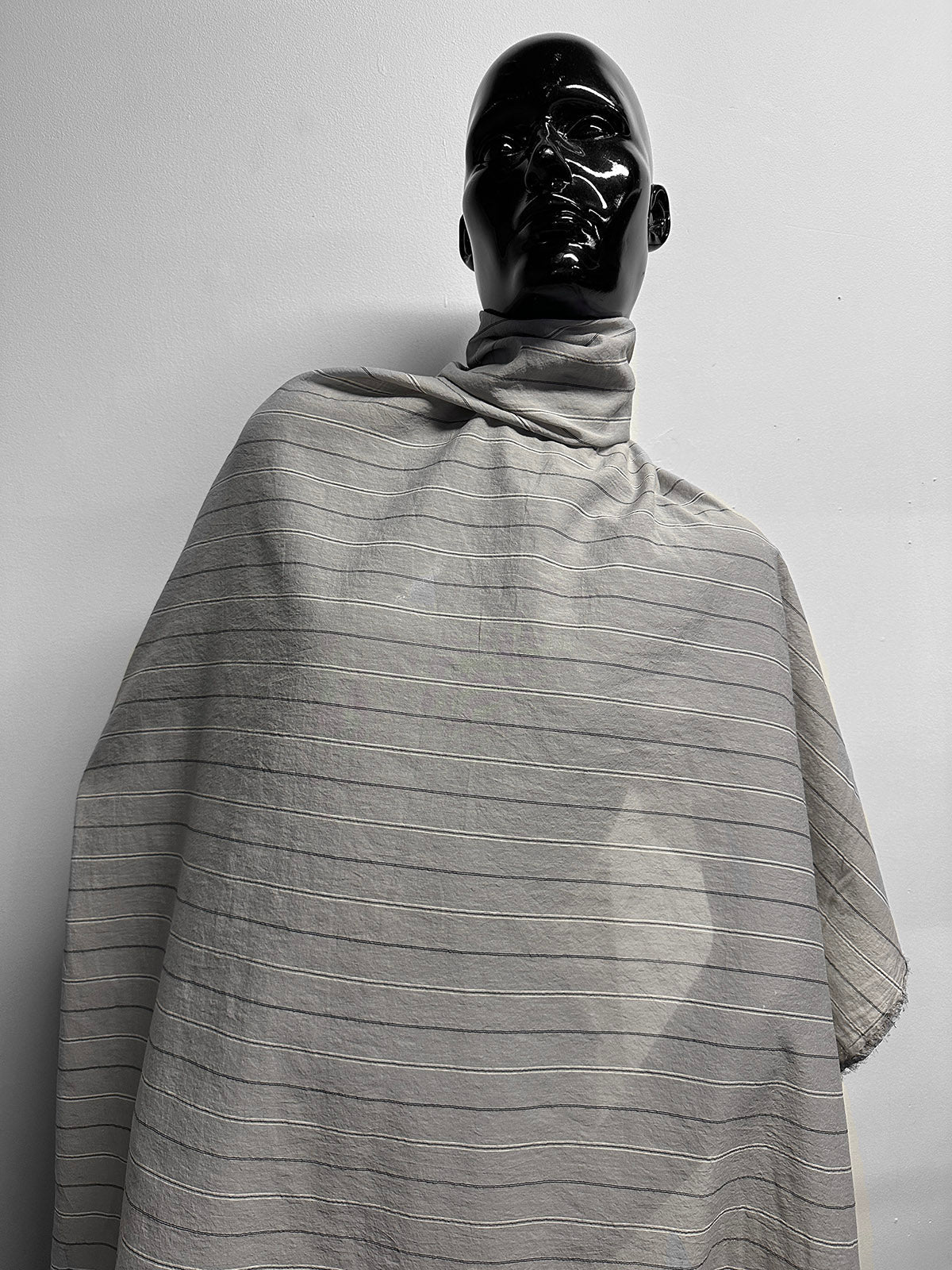 Italian Fine Cotton Voile Pinstripe - L'Etoffe Fabrics LLC