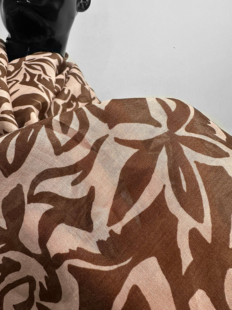 Italian Handkerchief Designer Linen Print - L'Etoffe Fabrics LLC