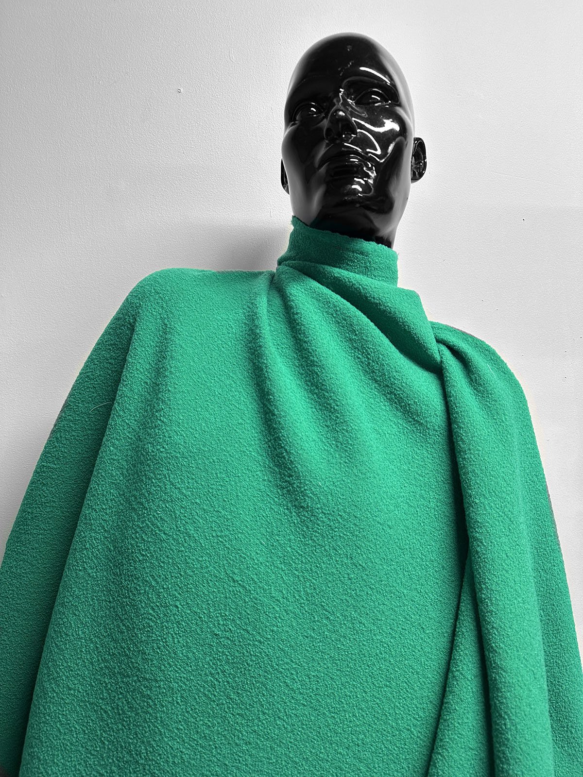 Italian Jade Green Soft Bouclé - L'Etoffe Fabrics LLC
