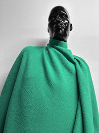 Italian Jade Green Soft Bouclé - L'Etoffe Fabrics LLC