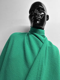 Italian Jade Green Soft Bouclé - L'Etoffe Fabrics LLC