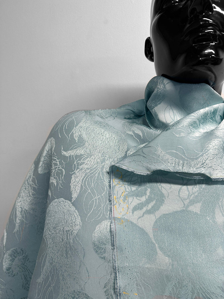 Italian Jellyfish Jacquard - L'Etoffe Fabrics LLC