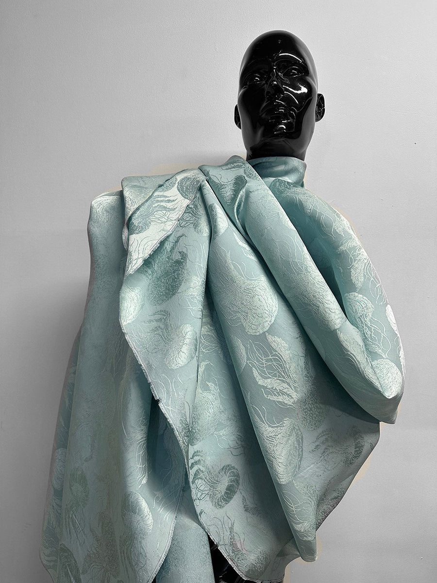 Italian Jellyfish Jacquard - L'Etoffe Fabrics LLC