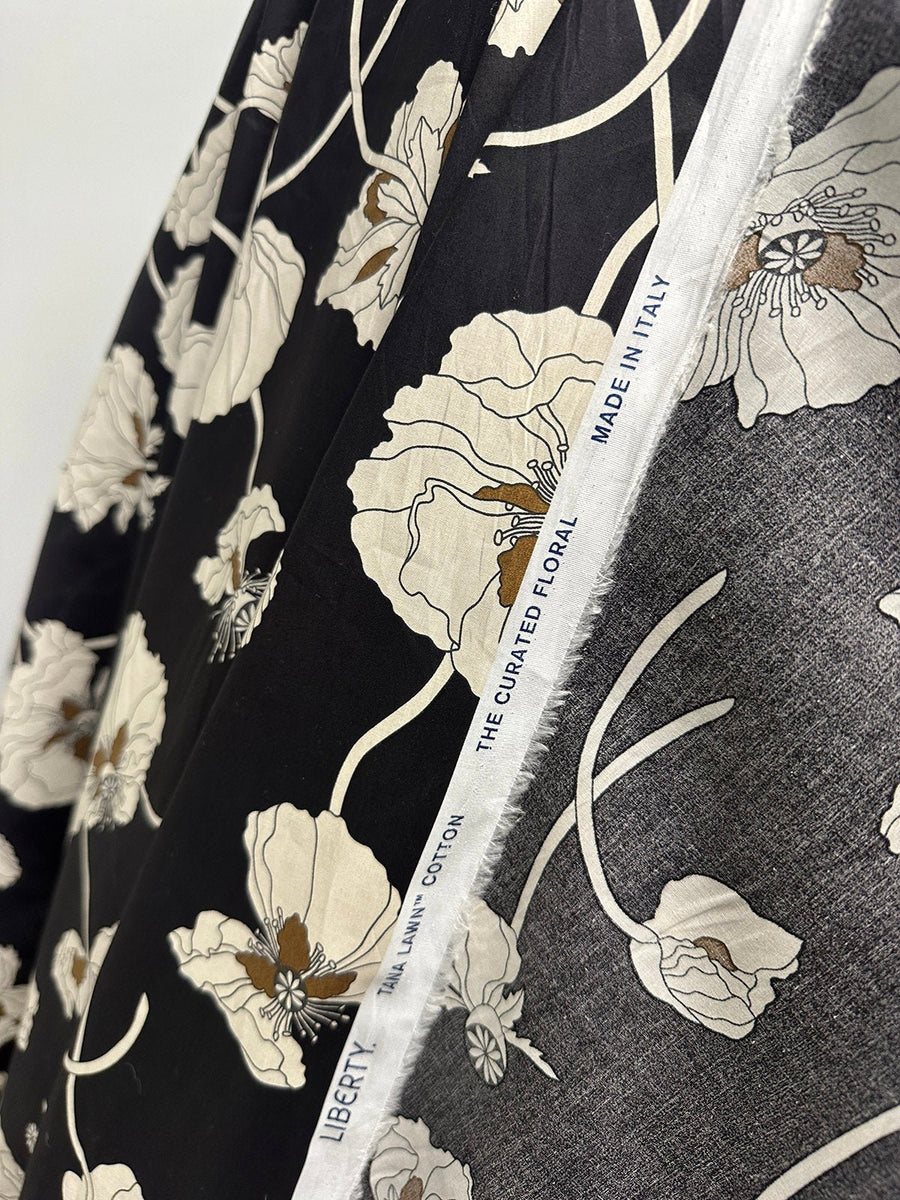 Italian Liberty The Curated Floral Tana Lawn Print Designer Deal - L'Etoffe Fabrics LLC