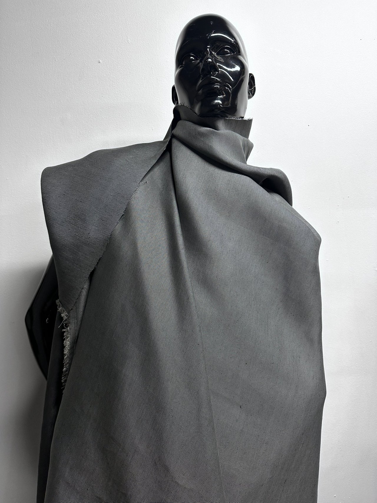 Italian Linen Lycocell Moroccan Mud Pantweight - L'Etoffe Fabrics LLC