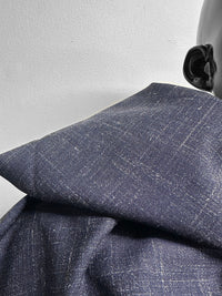 Italian Luxury Tropical Cross Hatch Suiting - L'Etoffe Fabrics LLC