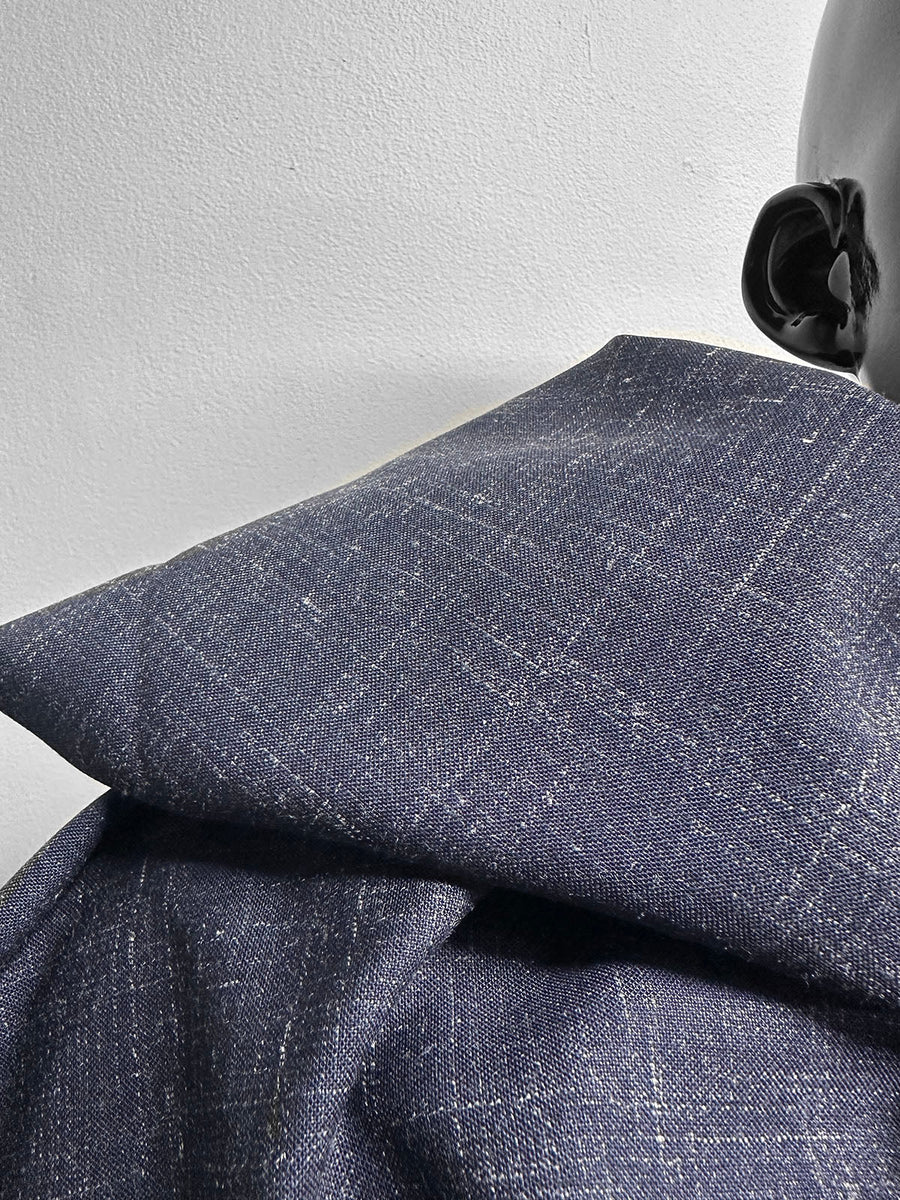 Italian Luxury Tropical Cross Hatch Suiting - L'Etoffe Fabrics LLC